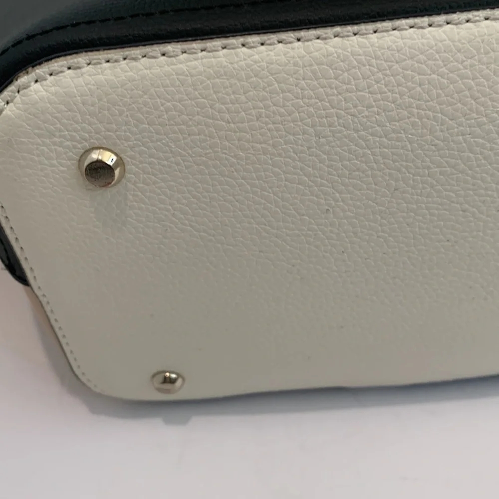 DkNy tote color block bag leather